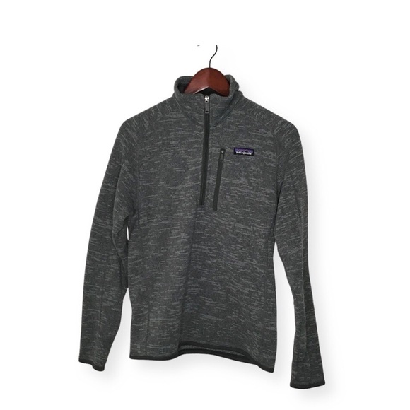 Patagonia Better Sweater Quarter-Zip Pullover in Grey Size XSmall. - Picture 1 of 10